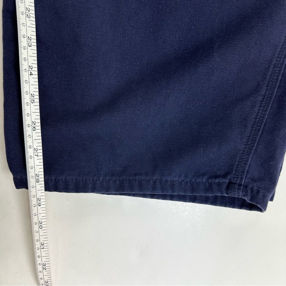 Men’s Carhartt FR Cat 2 2112 Blue Cargo Work Pants Size 54x30 Flame Resistant - Picture 11 of 12